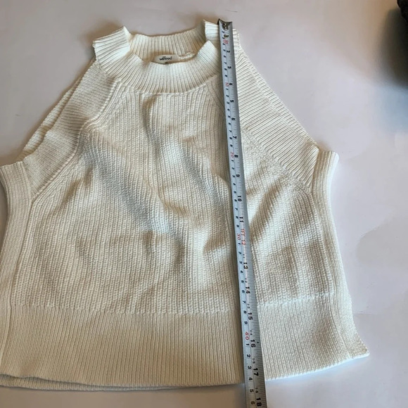 Wilfred Crevier knitted sleeveless top. White size XS - Picture 12 of 12